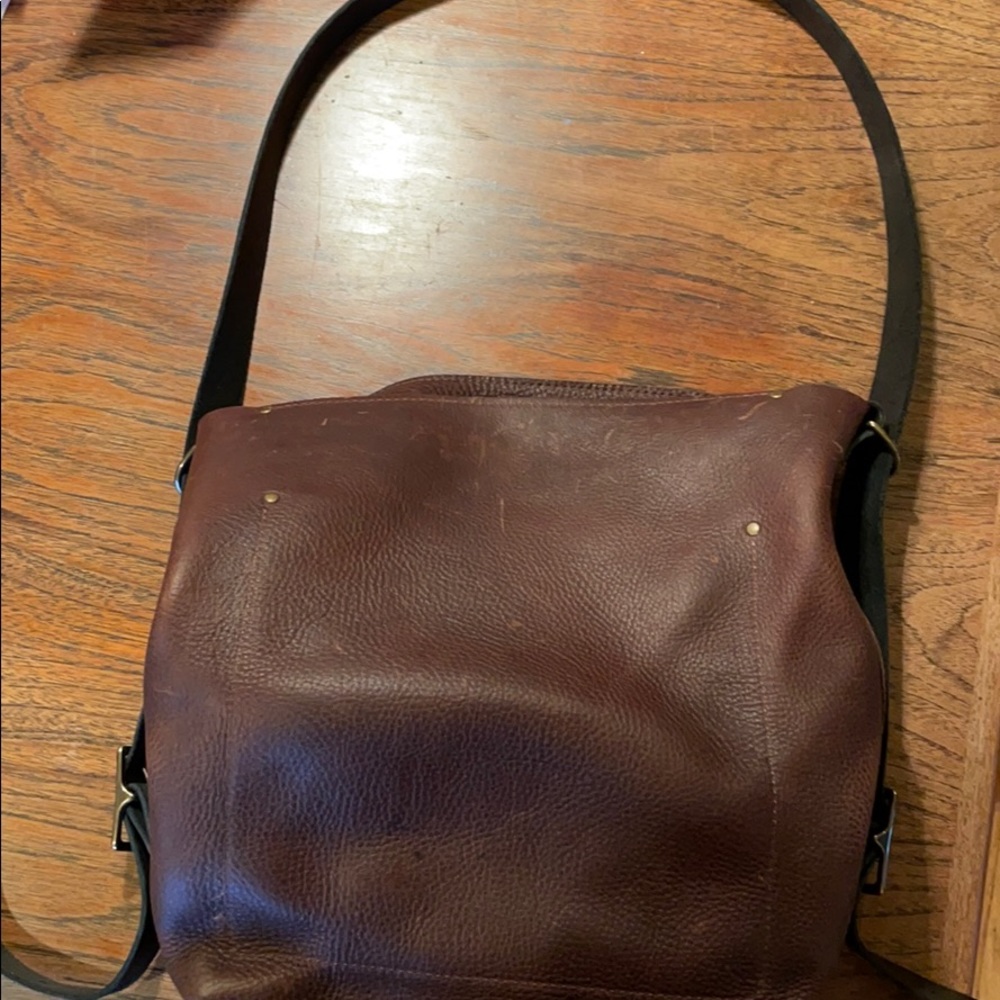 Leather backpack/purse